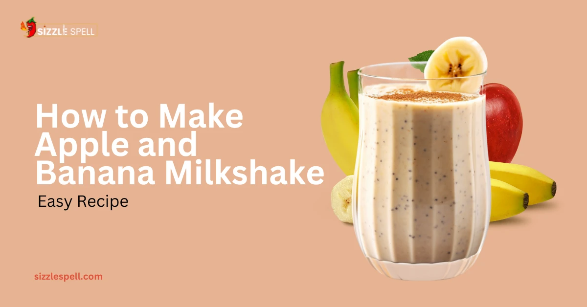 How to Make Apple and Banana Milkshake