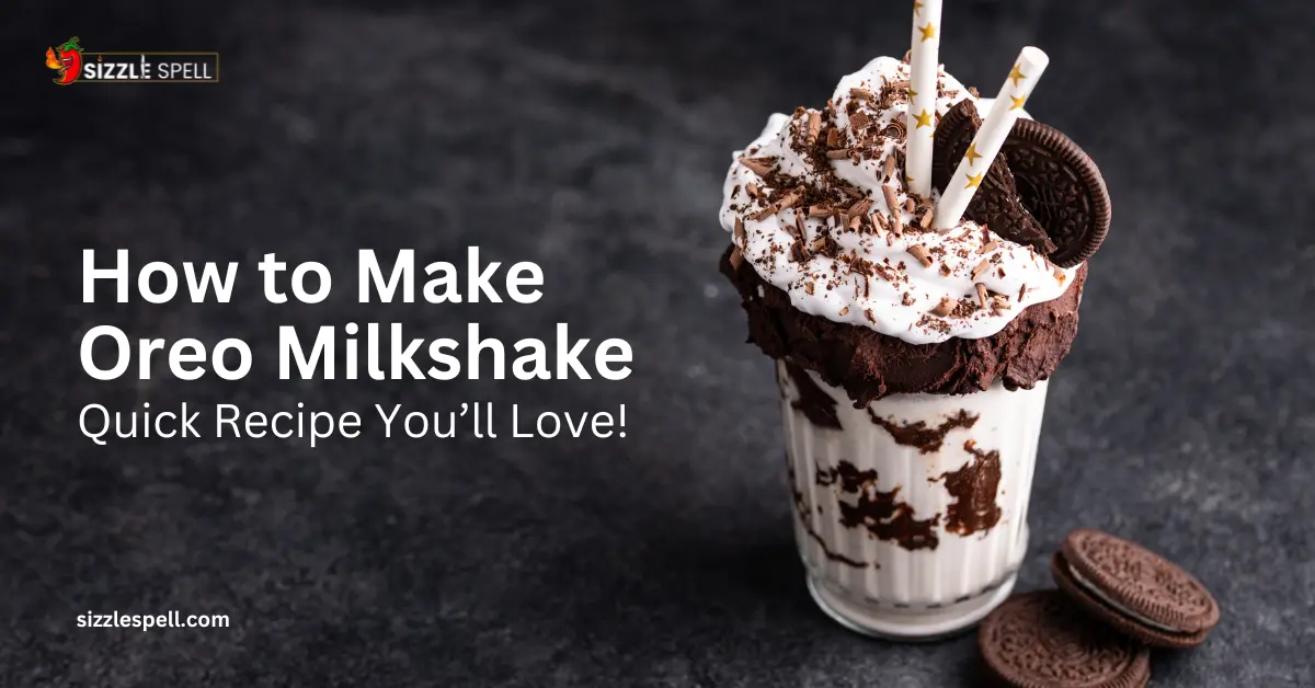 How to Make Oreo Milkshake