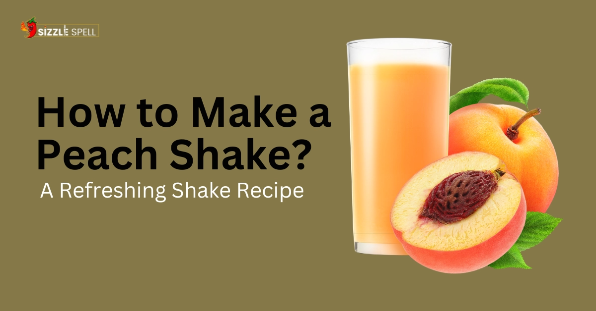 How to Make a Peach Shake